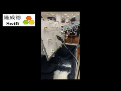 Máquina de Abraçadeira Industrial Robótica com Controle de Temperatura