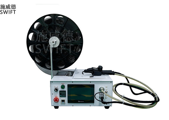 Arma automática elétrica C25100 da cinta plástica de SWT25100HC para fios de metal pequenos