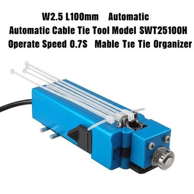 comprar Braçadeiras W2.5 L100mm Ferramenta Automática para Braçadeiras Modelo SWT25100H Velocidade de Operação 0.7S Organizador de Braçadeiras Profissional Rápido online manufacture