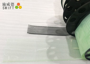 comprar Resistência à tração preta UV das cintas plásticas 31lb da tira com força de rosqueamento pequena online manufacture