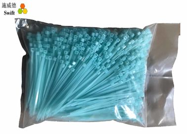 comprar Cintas plásticas coloridas azul, comprimento de travamento favorável ao meio ambiente da polegada 120mm das cintas plásticas 4,7 online manufacture