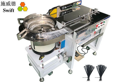 comprar Velocidade plástica automática do Desktop SWT25100D 0.8S da máquina do laço para os laços de nylon do fecho de correr online manufacture