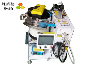 comprar Rapidamente 0.7S cada máquina automática do pacote da cinta plástica do laço do fecho de correr para condensadores do chicote de fios do fio online manufacture