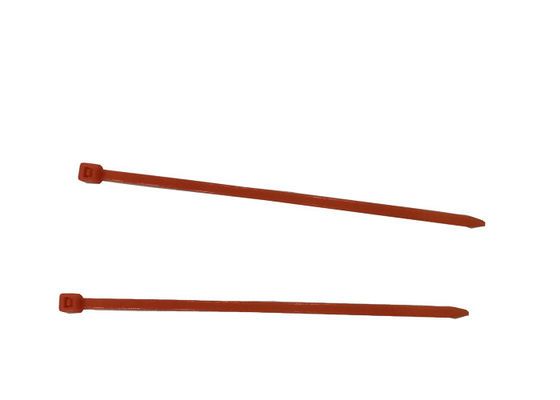 comprar Cintas plásticas de nylon alaranjadas de Snaplock 100mm para o cabo do computador do chicote de fios do fio online manufacture