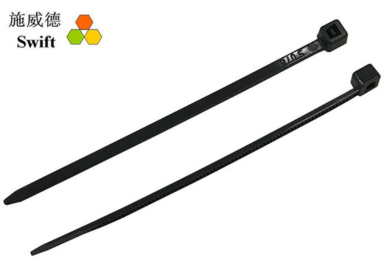 comprar envoltórios de nylon pretos brancos do laço do comprimento das cintas plásticas 100mm com o 1000pcs pelo saco online manufacture