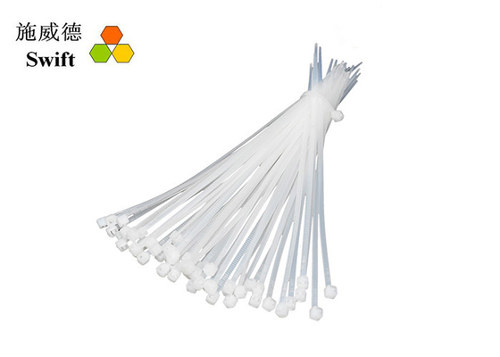 comprar Certificado de nylon branco do UL RoHS da resistência à tração 8kg das cintas plásticas 2.5*120mm online manufacture