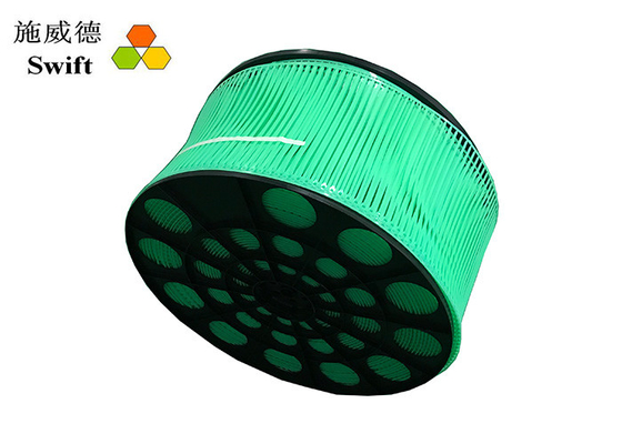 comprar Cintas plásticas verdes elásticas 4000pcs das forças 14kg 200mm pelo UL do carretel online manufacture