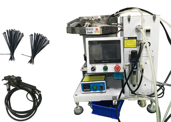 comprar Arma elétrica da cinta plástica do metal da ferramenta rápida do laço do fecho de correr do emperramento 0.7S AC220V online manufacture