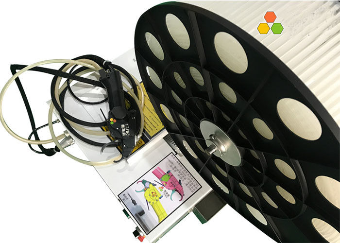 máquina de nylon da cinta plástica de 80N 1.0S para amarrar o chicote de fios de cabo rapidamente