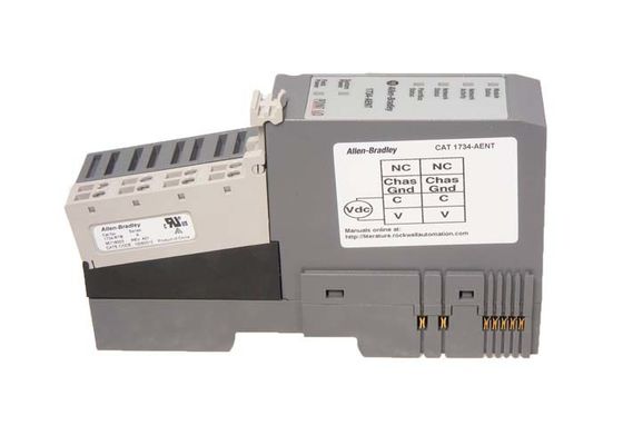 O módulo 1734-AENT terminal comum APONTA o RUÍDO aberto do estilo do I/O 8 montado