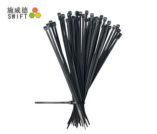 Chama 2 - retardador maioria preta das cintas plásticas 2,5 * 100mm para a mão usando UL 94V -