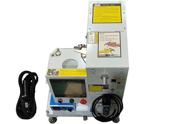 ferramenta automática da cinta plástica de 0.7S SWT25100H para conectores do chicote de fios do fio